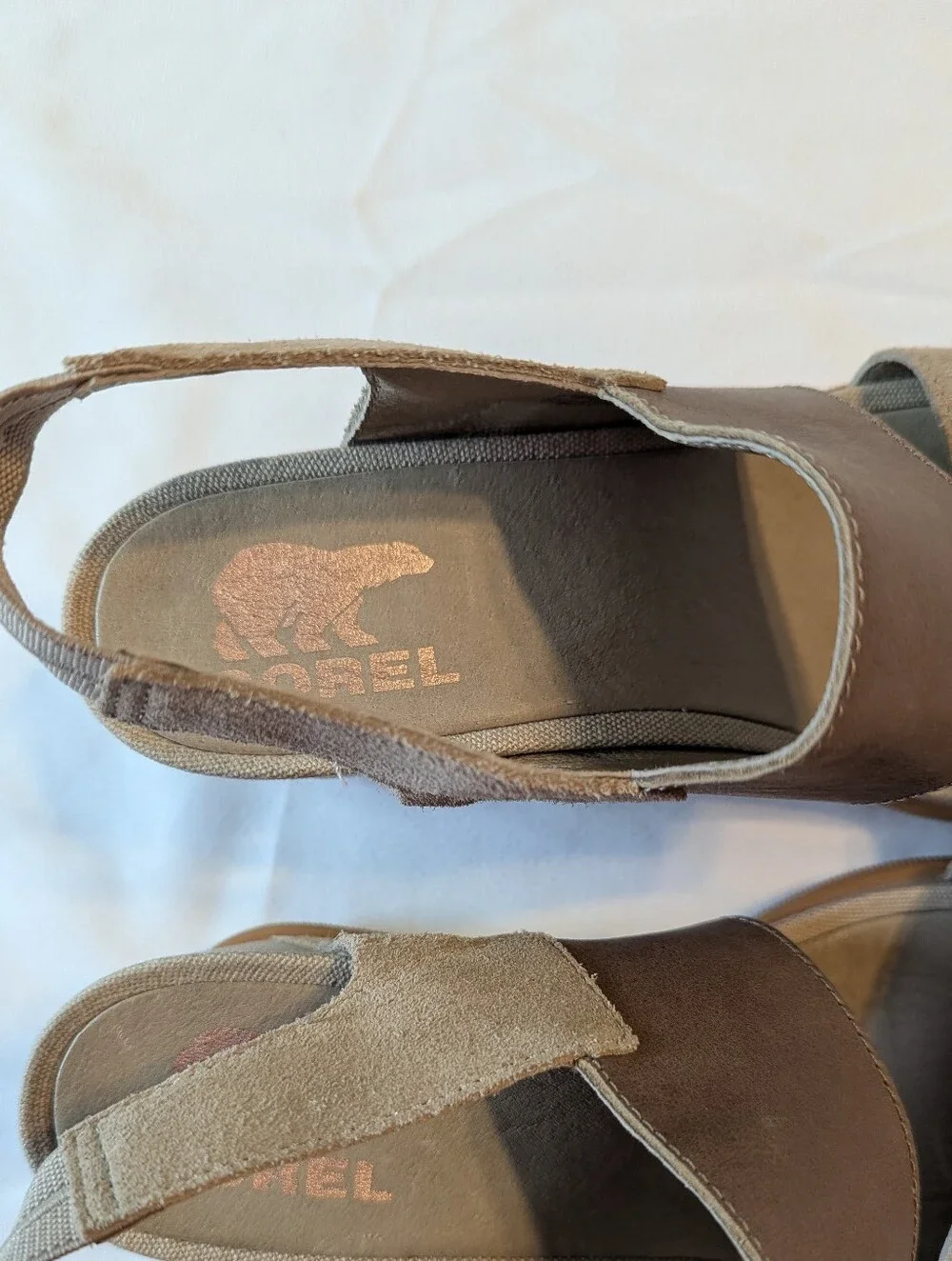 Ladies Sorel Joanie II Slingbacks Size 9 Like New